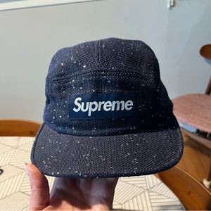 Supreme Sequins Camp Cap